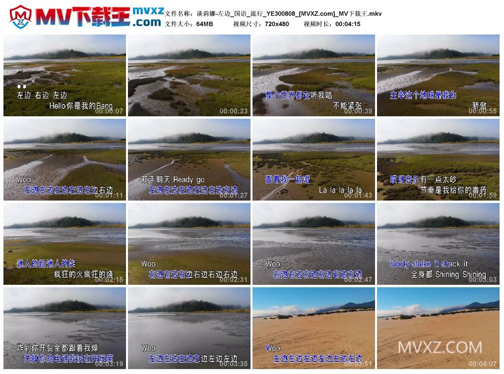 谈莉娜-左边_国语_流行_YE300808